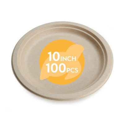 Disposable Bamboo Dinner Plate