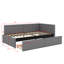 Lit de jour simple en L double avec rangement en L-1437615138