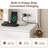Makeup Vanity Desk With With 10 Light 3 Lighting Modes Brightness And Mirror And Power Outlet-1046125625
