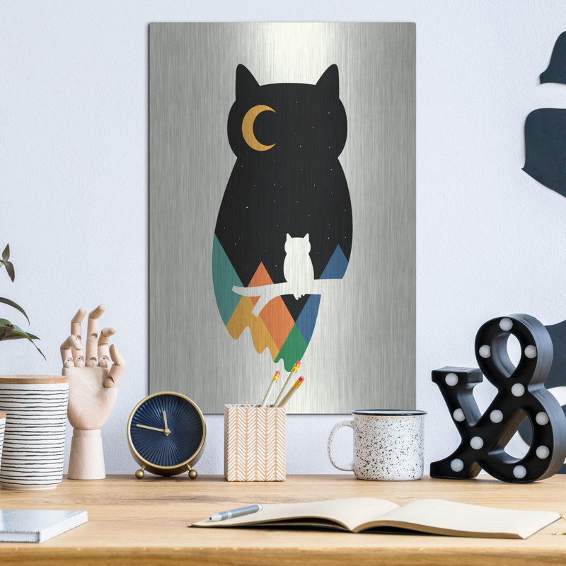 «Eye On Owl» par Andy Westface, H 16 po x l 12 po