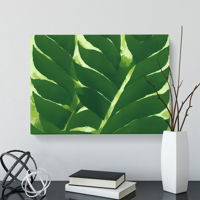 Pretty Leaves Vol.2 - Wrapped Canvas, 35cm H x 50cm W x 3cm D