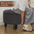 24'' Wide Upholstered Round Storage Ottoman-1742175488
