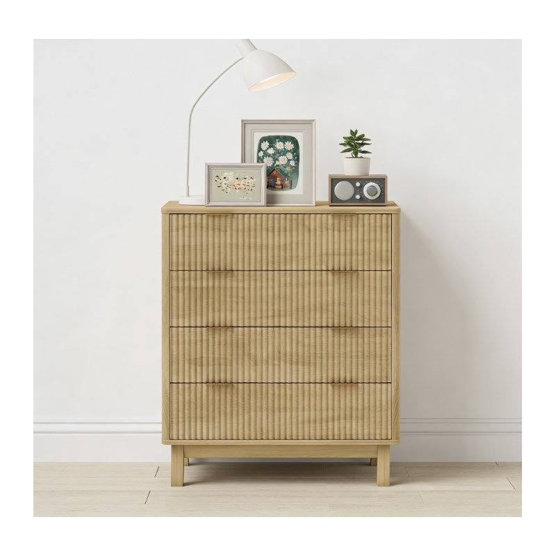 Commode 4 tiroirs pour commode de chambre double | Idée de cadeau