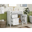 Meuble-lavabo moderne de 36 po avec lavabo supérieur, rangement spacieux et design minimaliste élégant pour une organisation efficace-2007736688