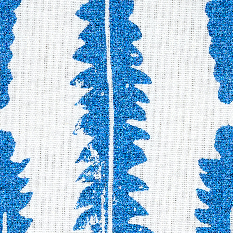 Tissu Schumacher x Molly Mahon, Bleu