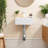 APRESSHUI 11.6'' Ceramic Rectangular Bathroom Sink