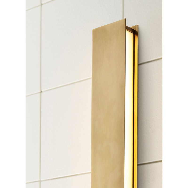 Bau 24 Bath, Natural Brass