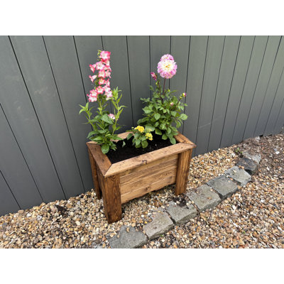 Gennoviva Handmade Wood Planter Box