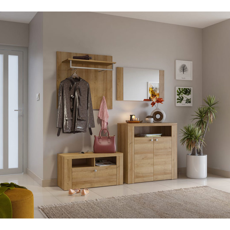 Middleburgh Floating Shelf, Oak Riviera