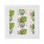 Serviettes de table en satin de coton Monkey Jungle-50817613
