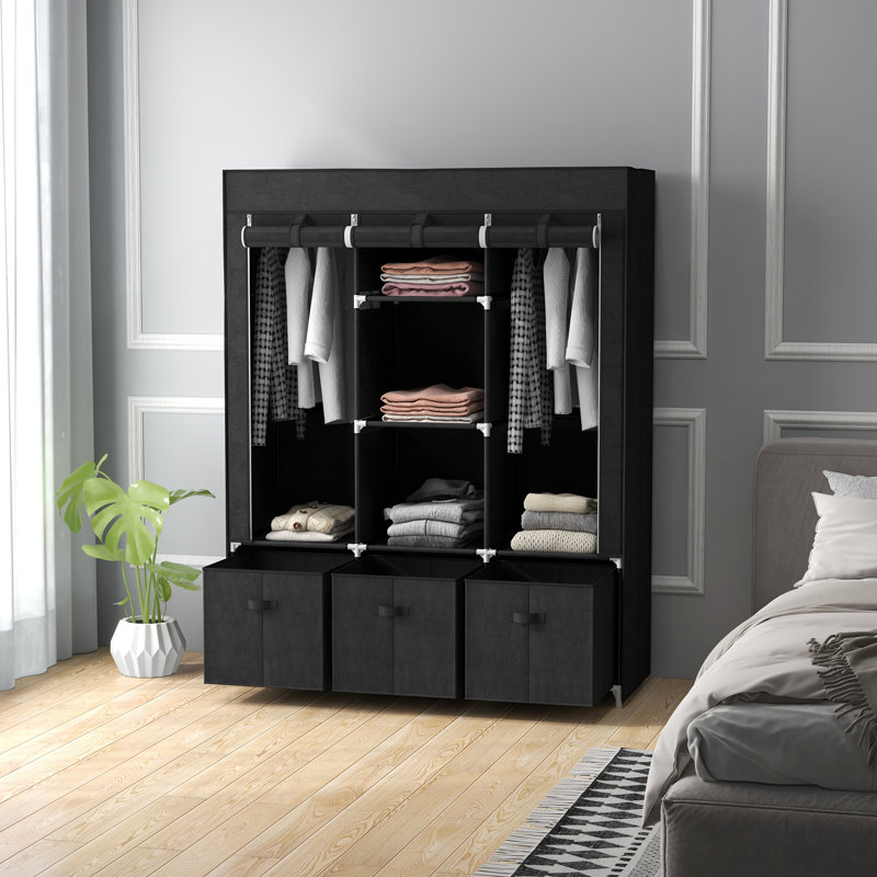 Plastic,Steel Wardrobe
