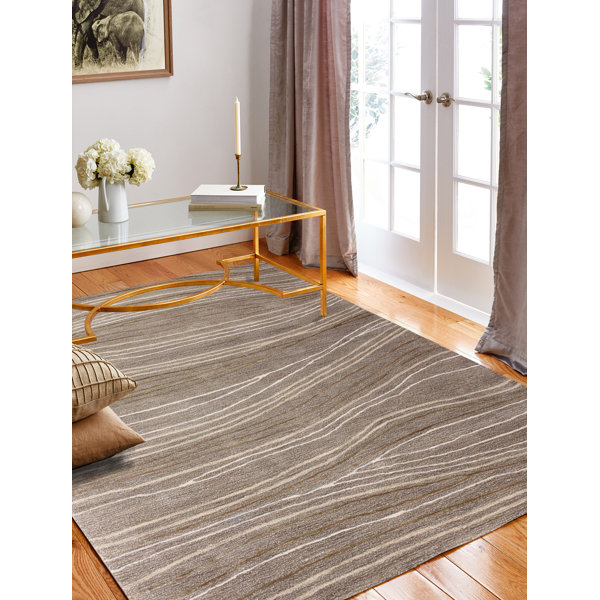 Orren Ellis Wool Striped Indoor Rug & Reviews - Wayfair Canada
