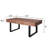 47.2*23.5X18" Wood Coffee Table, Handcrafted Table
