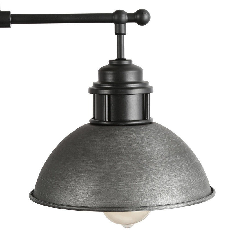 Luminaire suspendu linéaire à 3 lumières pour îlot de cuisine Herdon