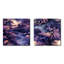 Espey - ensemble de 2 collages carrés forêt-101847709-101847708