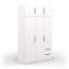 Nikoll 6 Door Manufactured Wood Wardrobe-1401786687-1401786686