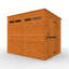 8x6w TigerFlex® Shiplap Pent Security Shed