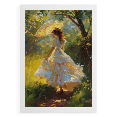 WOMEN Series DCCCXCIII  -Premium Canvas Print Only - NOT FRAMED -Ready to Hang