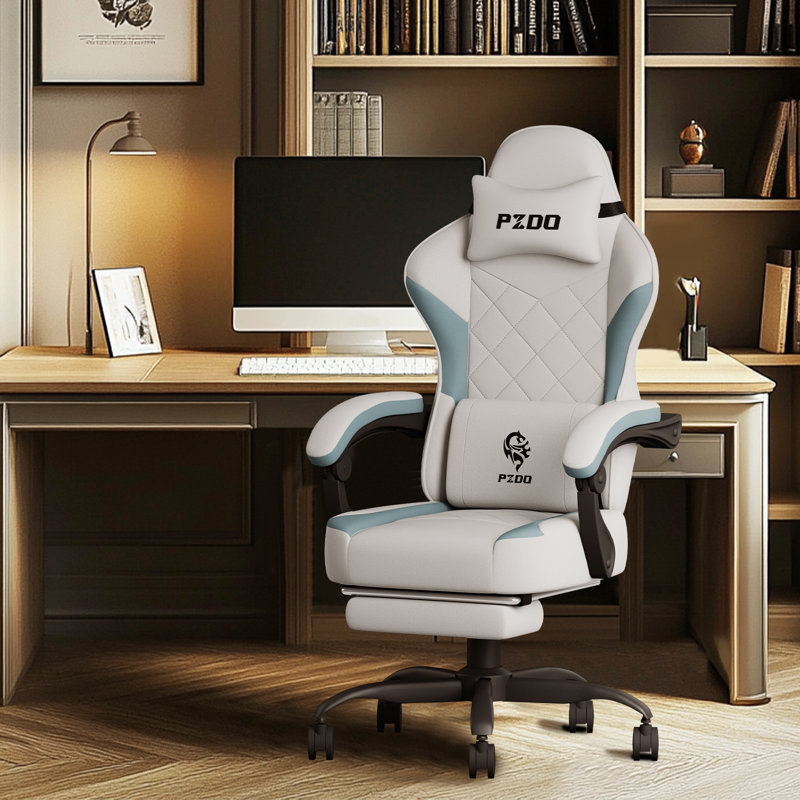 Rebrilliant PC & Racing Game Chair, Grey