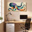 «Geometric Octopus», ensemble de 1 reproduction d'art sur toile tendue-1690538454