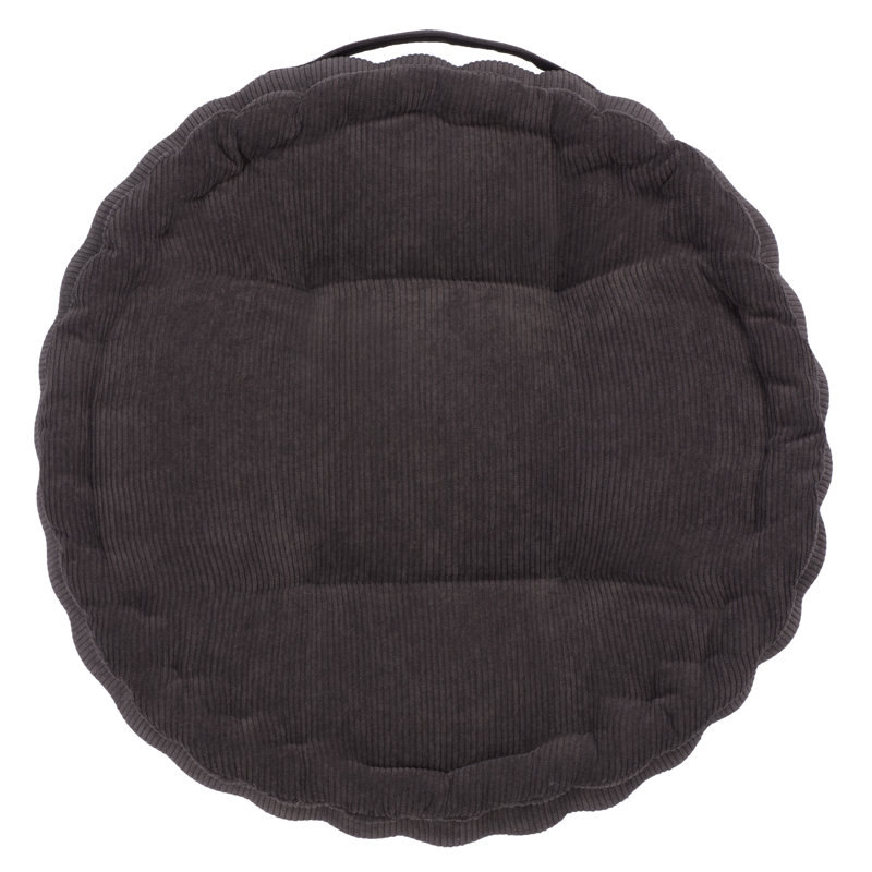  Round Floor Pillow, Shale