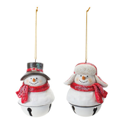 4'' Resin Snowmen Hanging Figurine Ornament