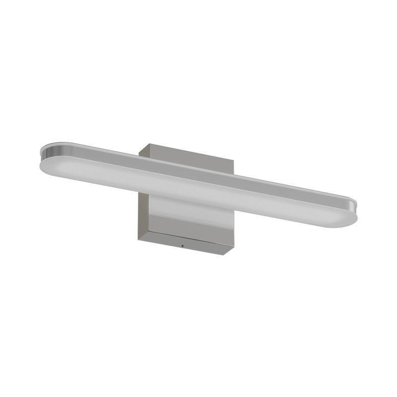 Luminaire à DEL à intensité variable pour salle de bain avec luminaire de salle de bain à DEL avec miroir de 16 po et applique murale pour salle de bain de 8 W pour salle de bain, salon, 6000 K