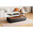 Modern Rectangular LED Lights Coffee Table With 2 Drawers In 47.2"-449334025