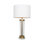 Consus 29.1'' Antique Brass/Clear Table Lamp