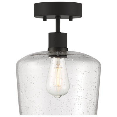 Southglenn Glass Semi Flush Mount