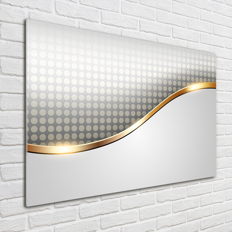 Abstraction Background - No Frame Print on Glass