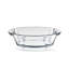 PRIMA Ensemble / 3 plat à four ovale en verre
