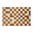 Checkered Beige Indoor and Outdoor Area Rug-655862996