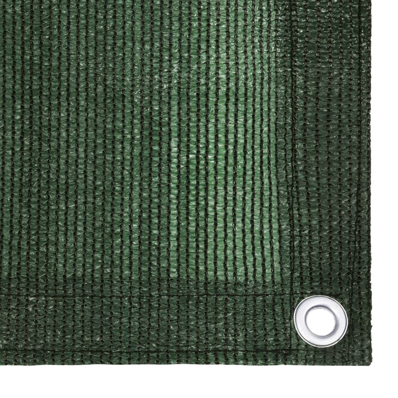 Chauvigny White Plastic Yard/Privacy Fence, Dark Green