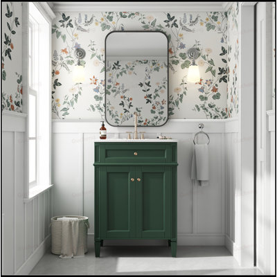 Meuble-lavabo 24 po à fermeture douce