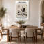 «Black and Beige», Don Quichotte, exposition rétro, art mural sur toile-731353185