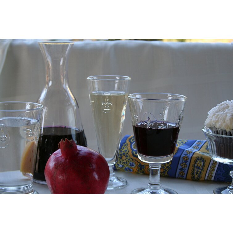 La Rochere Ice Tea Glasses - Fleur de Lys - Set of 6 - La Rochere