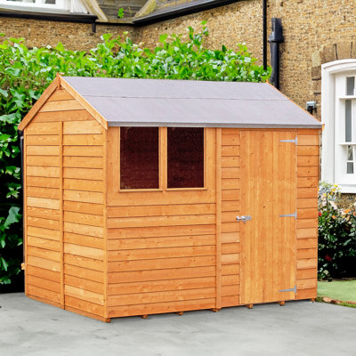 8 ft. W x 6 ft. D Garden Value Shed