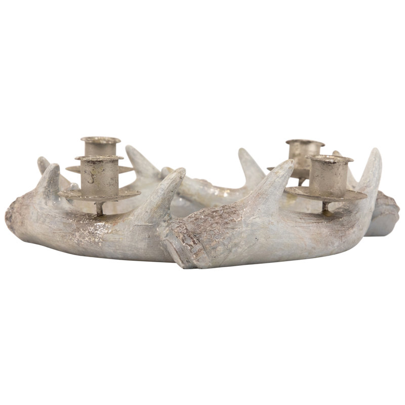 3'' H Resin Tabletop Candelabra