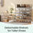 Shoe Rack, Shoe Storage Organizer, Metal Shoe Shelf, Stackable For Closet, Entryway, Bedroom,-480929907-480929807