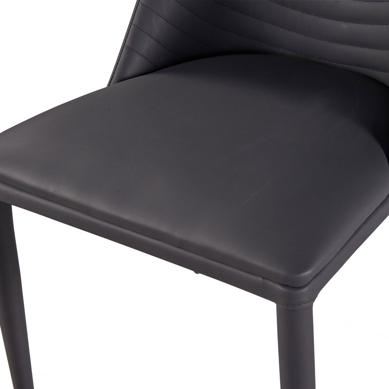 Luize 7-Piece Dining Table Set, Black