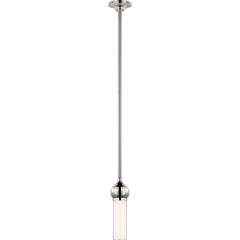 Thomas O'Brien Jeffery Mini Pendant, Polished Nickel
