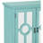 Modern Accent Chest With Antique Finish And Interior Storage Efficiency Cabinet In Mirrored Doors For Bedroom-802552778