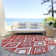 Cederick Washable Geometric Indoor / Outdoor Rug