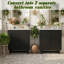 Meuble-lavabo double 60 po avec lavabo-129380908