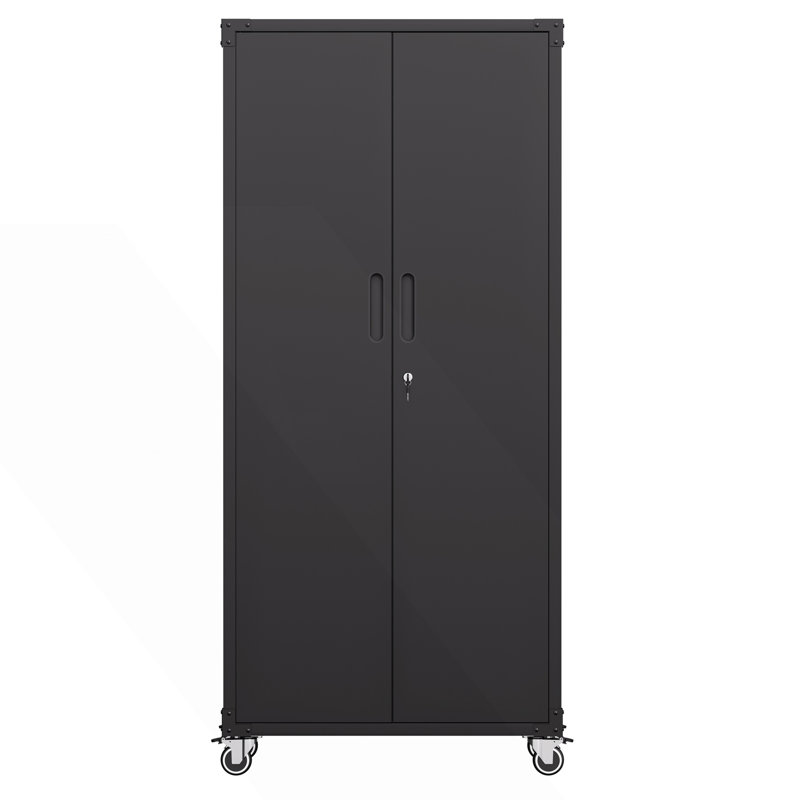 Armoire de rangement de garage avec roulettes