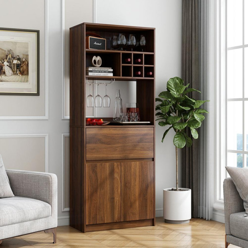 Bar, armoire de rangement multifonctionnelle