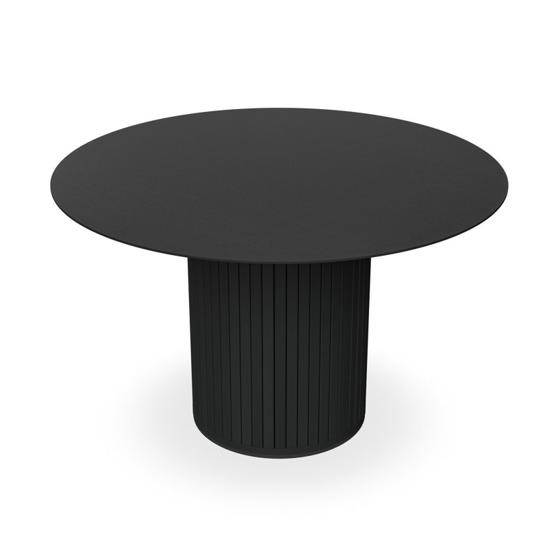 Arlo Walnut Table Top W Walnut Legs + Nova Velvet Dining Chair Beige Set Of 6, 5, Beige/Black, Black