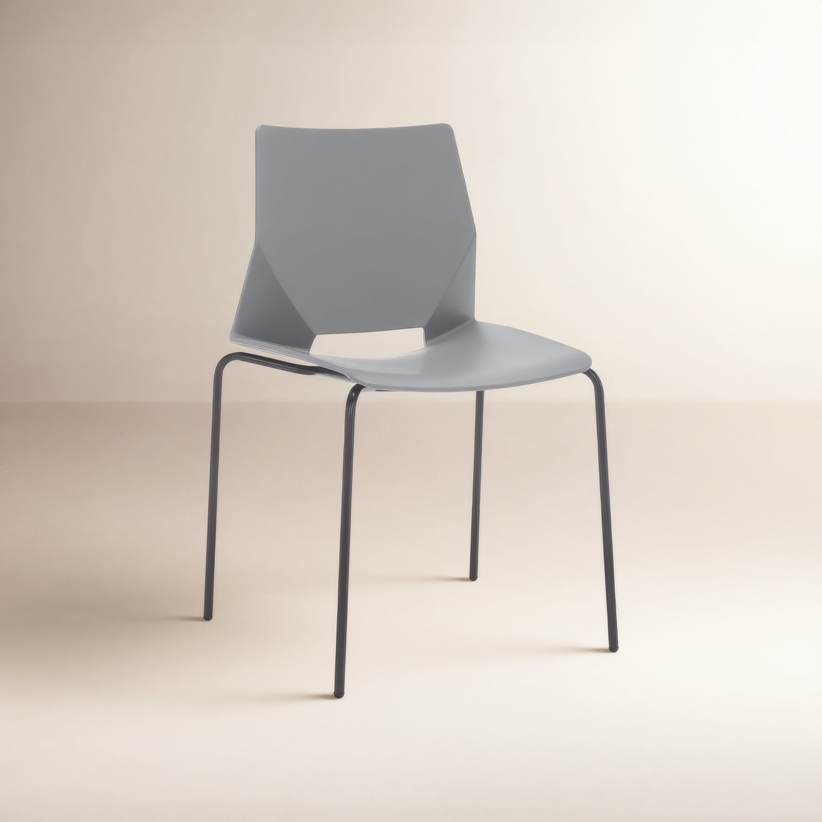 Samira Dining Chair, Gray
