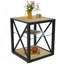 Table de chevet moderne 1 pièce, table d'appoint de style industriel-27638326-27638325